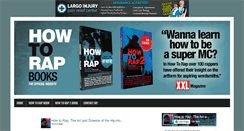 Desktop Screenshot of howtorapbook.com